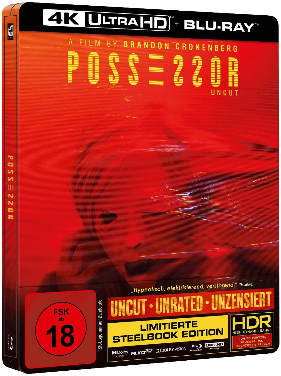 Possessor (Lim. Steelbook) (UHD BLURAY + BLURAY)
