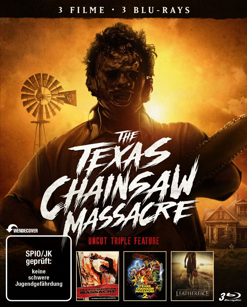 Texas Chainsaw Massacre, The (Uncut Triple Feature) (3 Discs) (BLURAY)