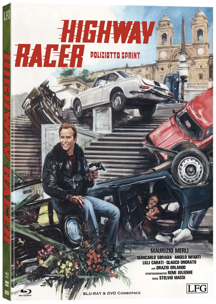Highway Racer (Lim. Uncut Mediabook - Cover A) (DVD + BLURAY)
