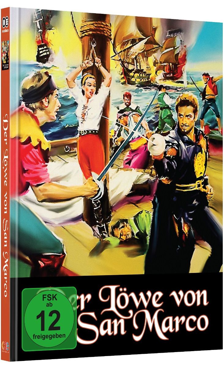 Der Löwe von San Marco - Cover A - Mediabook (Blu-Ray+DVD) - Limited Edition