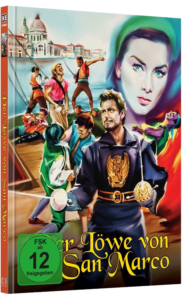 Der Löwe von San Marco - Cover B - Mediabook (Blu-Ray+DVD) - Limited Edition