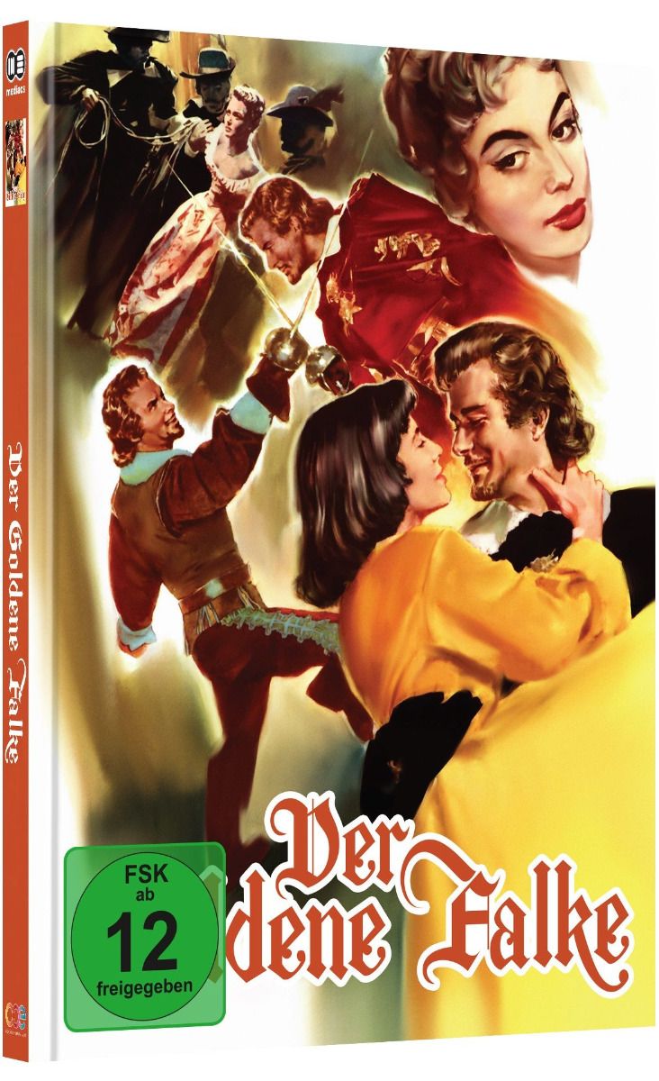 Der Goldene Falke - Cover B - Mediabook (Blu-Ray+DVD) - Limited Edition