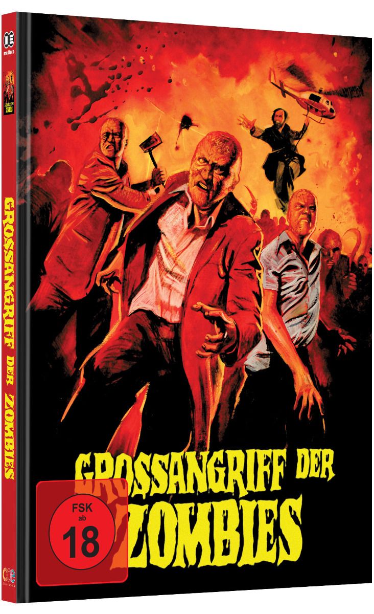 Grossangriff der Zombies - Cover C - Mediabook (Blu-Ray+DVD) - Limited Edition