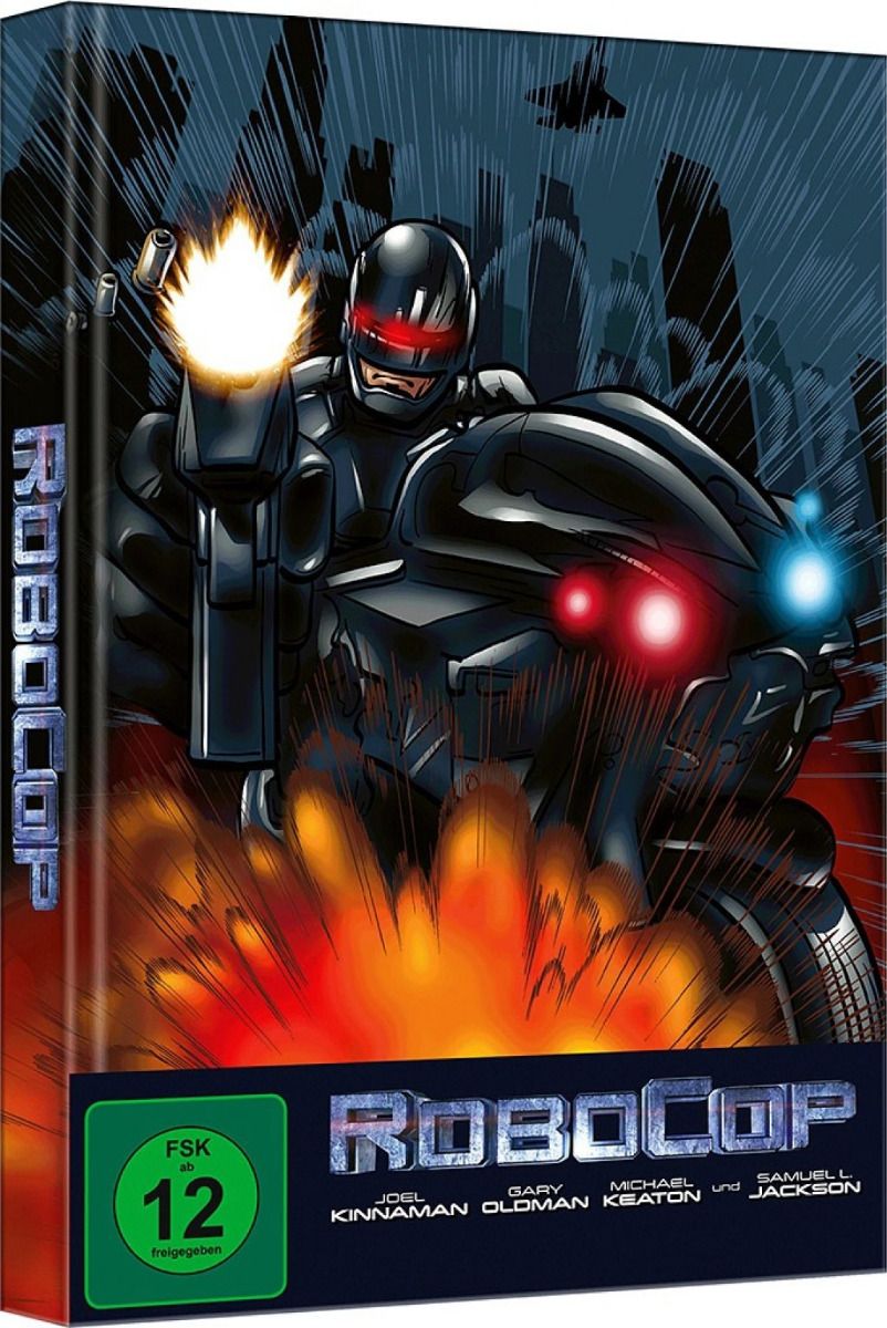 RoboCop (2014) - Cover A - Mediabook (Blu-Ray+DVD) - Limited 333 Edition