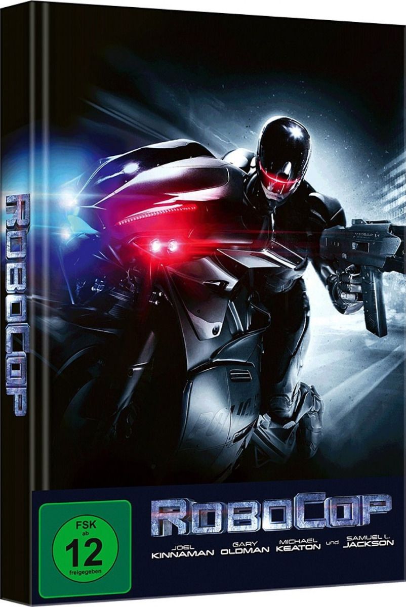 RoboCop (2014) - Cover B - Mediabook (Blu-Ray+DVD) - Limited 333 Edition