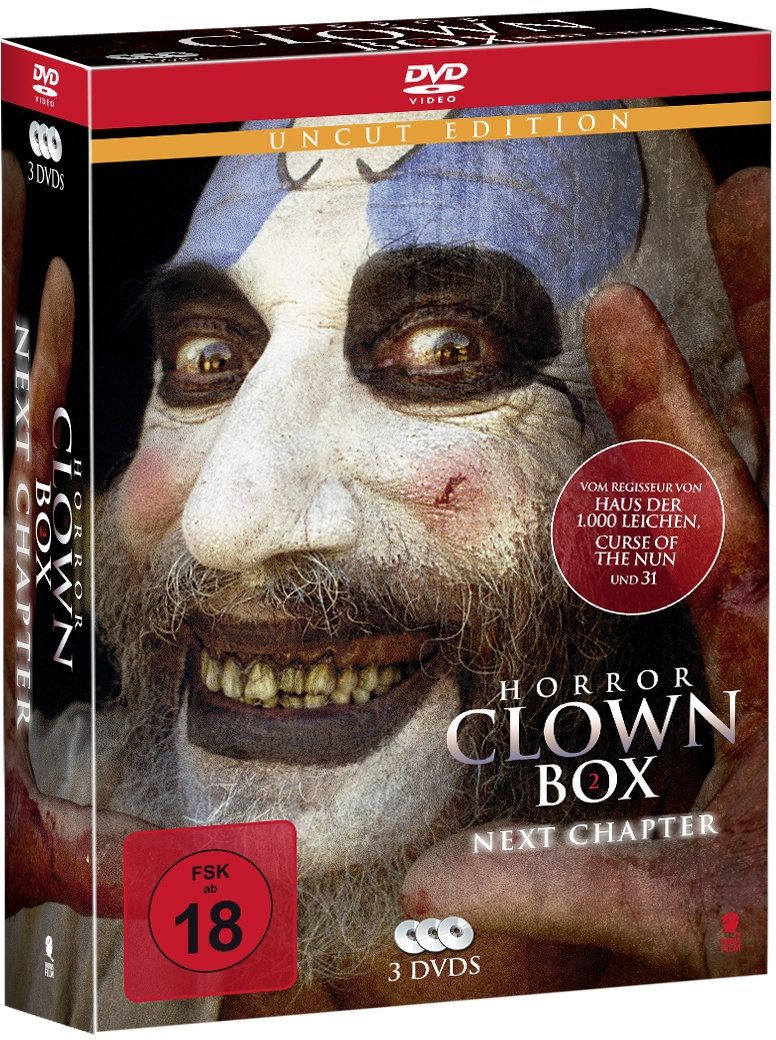 Killerclown, Der / The Devil's Rejects / The Prank (Horror Clown Box 2 - Next Chapter) (3 Discs)