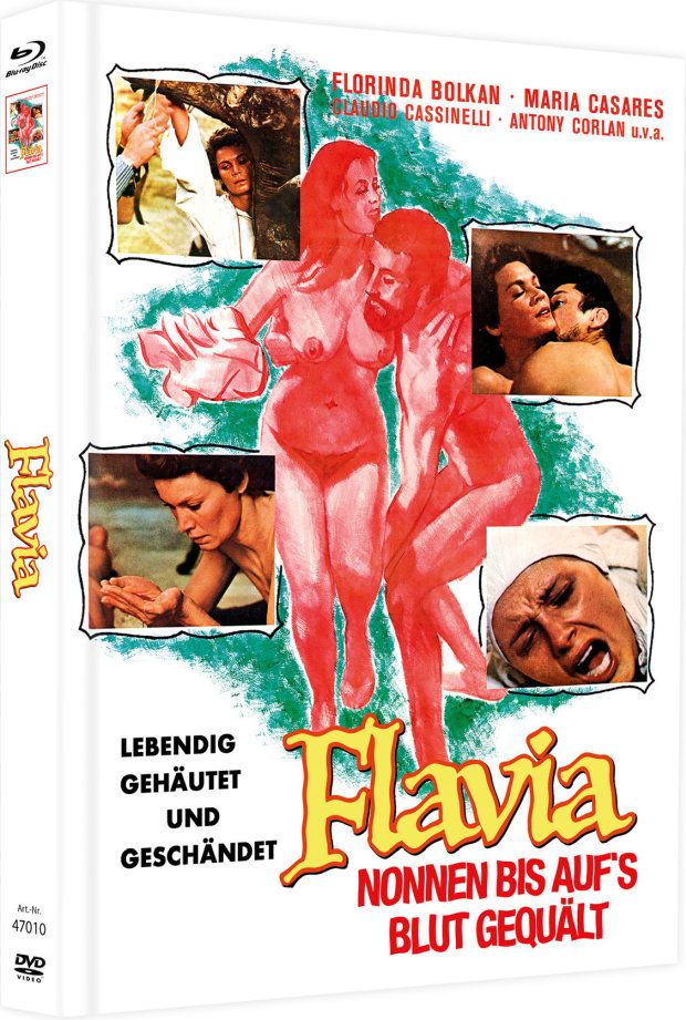 Flavia - Leidensweg einer Nonne - Cover E - Mediabook (Blu-Ray+3DVD) - Limited 111 Edition
