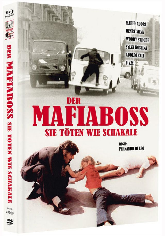 Der Mafiaboss - Sie töten wie Schakale - Cover A - (Blu-Ray+DVD) - Mediabook - Limited 333 Edition