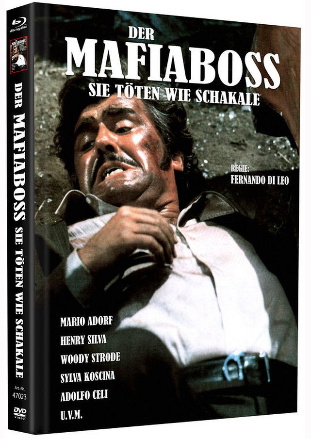 Der Mafiaboss - Sie töten wie Schakale - Cover D - (Blu-Ray+DVD) - Mediabook - Limited 75 Edition