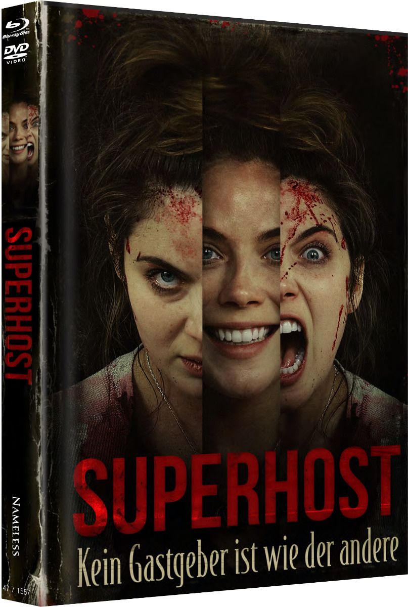 Superhost - Cover A - Mediabook (Blu-Ray+DVD) - Limited 333 Edition
