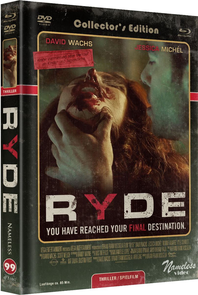 Ryde - Cover C - Mediabook (Blu-Ray+DVD) - Limited 333 Edition