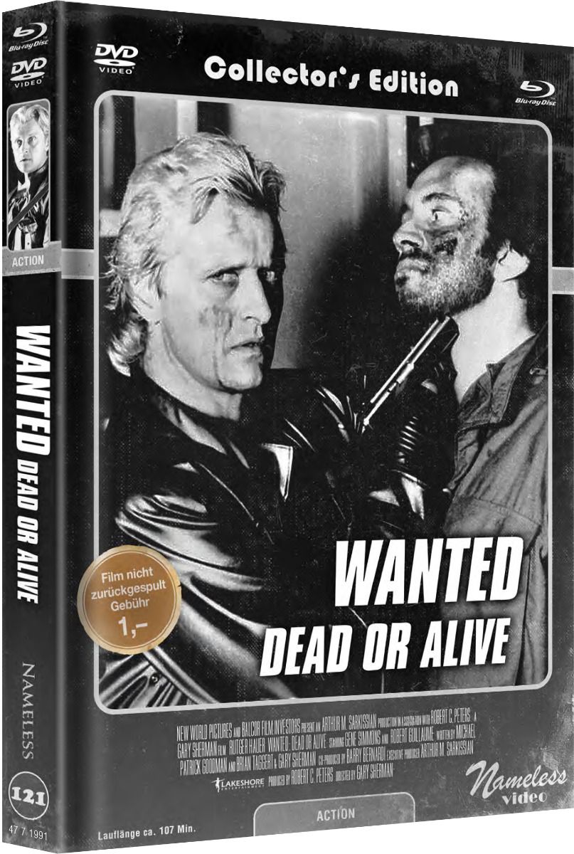 Wanted - Dead or Alive - Cover C - Mediabook (Blu-Ray+DVD) - Limited 333 Edition