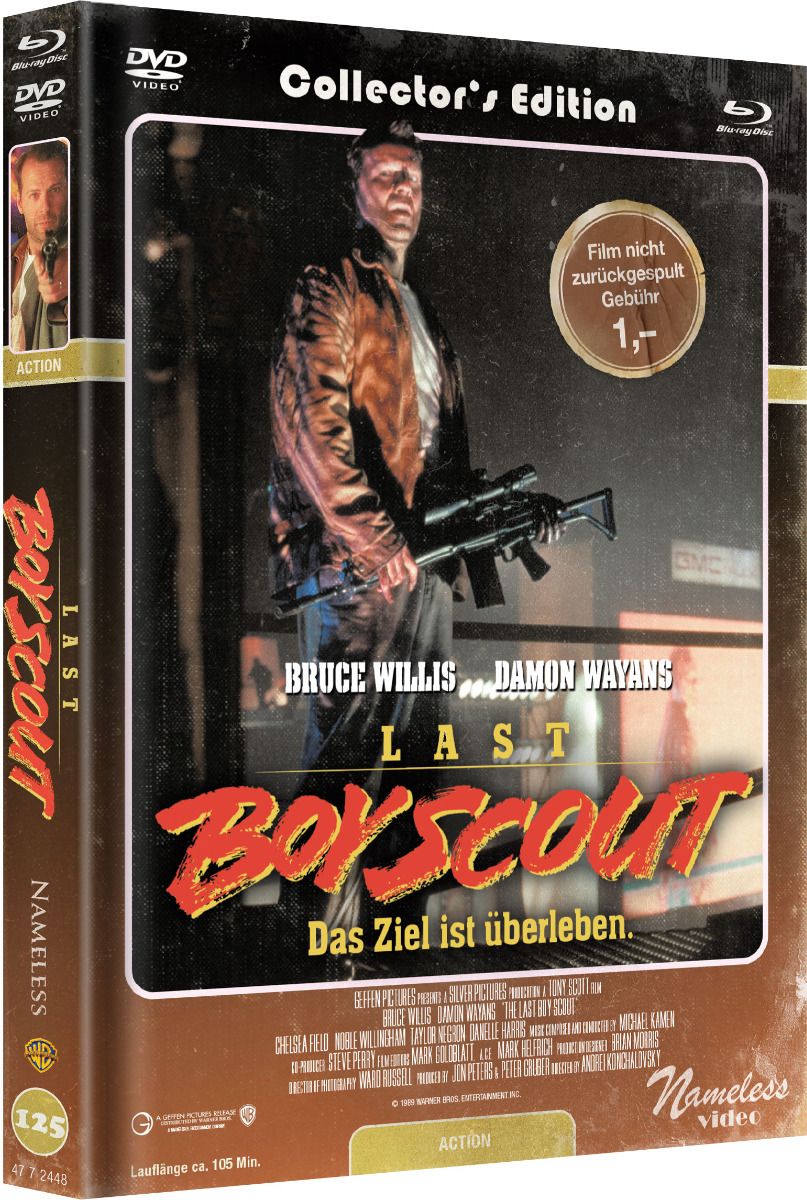 Last Boy Scout - Cover C - Mediabook (Blu-Ray+DVD) - Limited 444 Edition