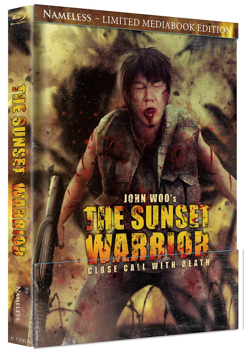 The Sunset Warrior - Cover B - Mediabook (Blu-Ray) (2Discs) - Limited 500 Edition