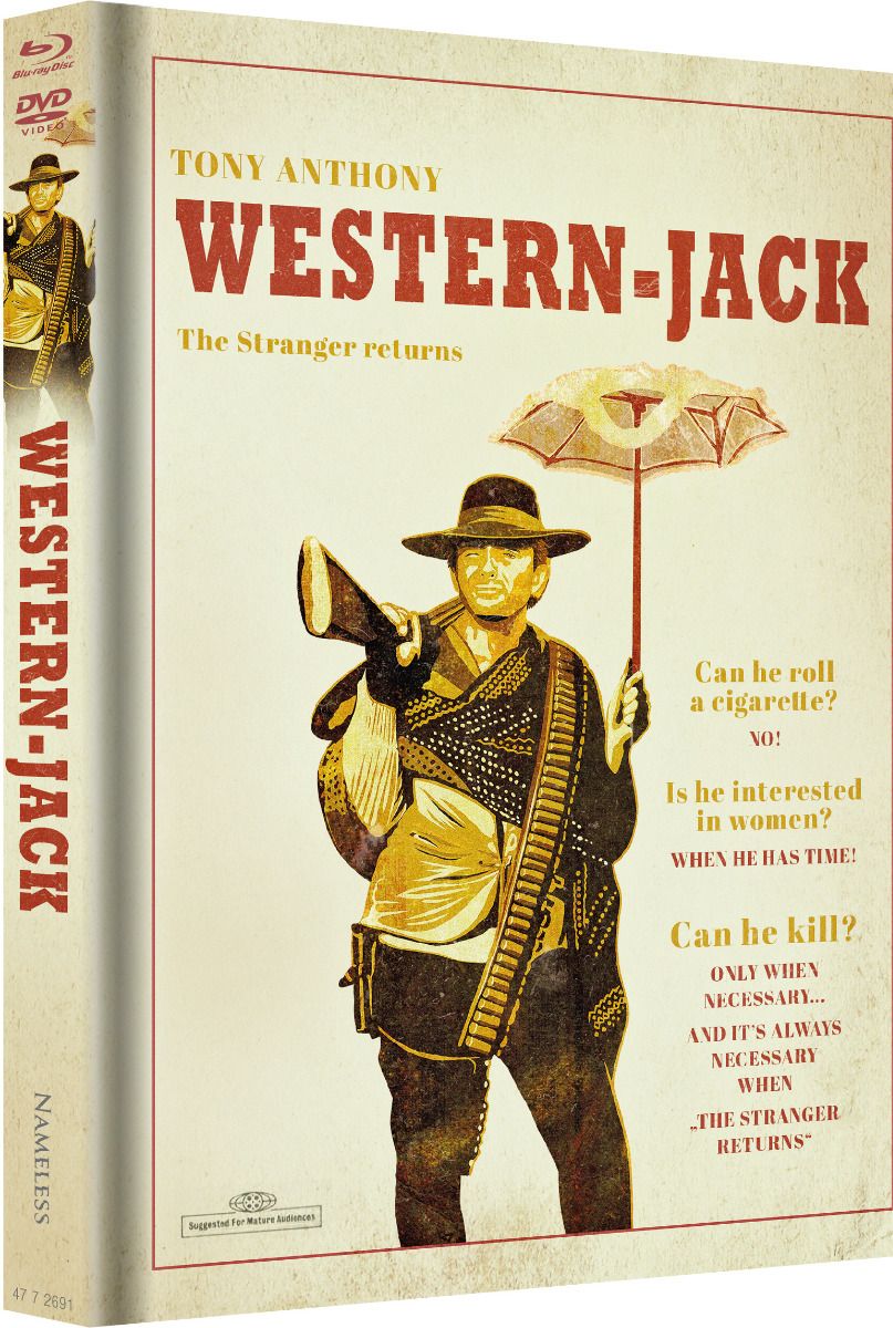 Western Jack - Cover B - Mediabook (Blu-Ray+DVD) - Limited 333 Edition