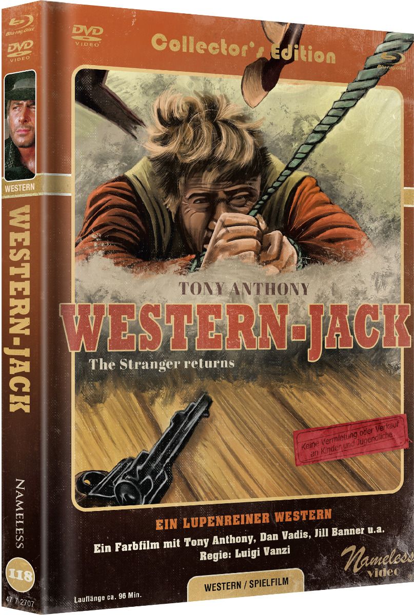 Western Jack - Cover C - Mediabook (Blu-Ray+DVD) - Limited 333 Edition