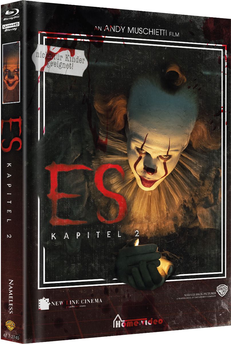 ES (2017) - Kapitel 2  - Cover C - Mediabook (4K UHD+2Blu-Ray) - Limited 600 Edition