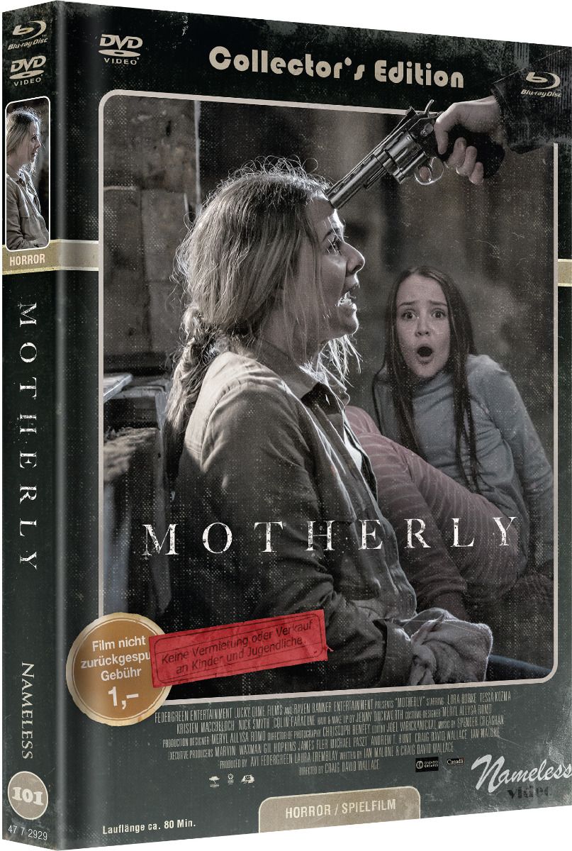 Motherly - Cover C - Mediabook (Blu-Ray+DVD) - Limited 333 Edition