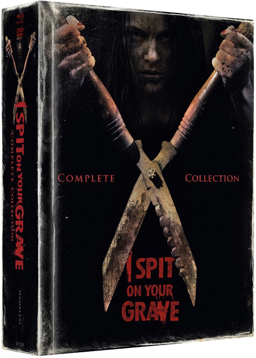 I Spit On Your Grave - Complete Collection - Schwarz - Mediabook (Wattiert) (12Discs) - Uncut