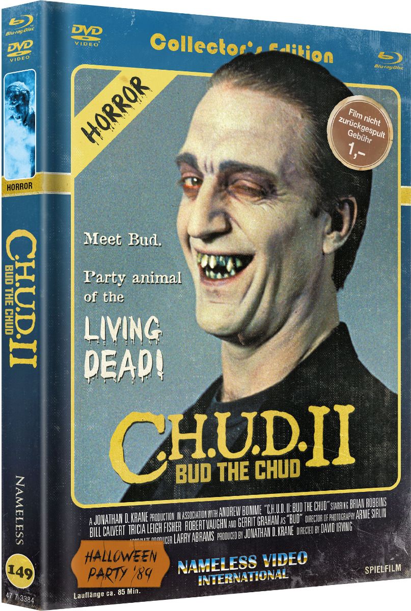 C.H.U.D. II - Bud the Chud - Cover C - Mediabook (Blu-Ray+DVD) - Limited 333 Edition