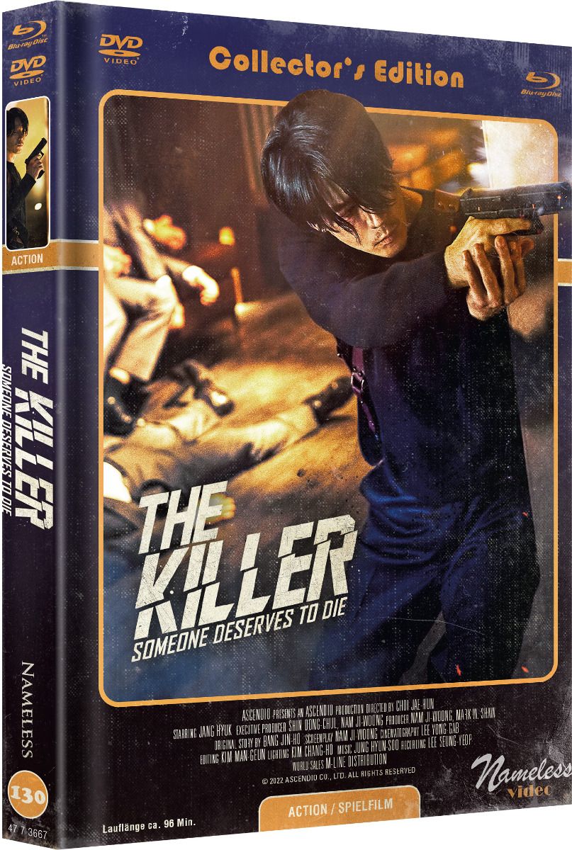The Killer - Someone Deserves to Die - Cover D - Mediabook (Blu-Ray+DVD) - Limited 444 Edition