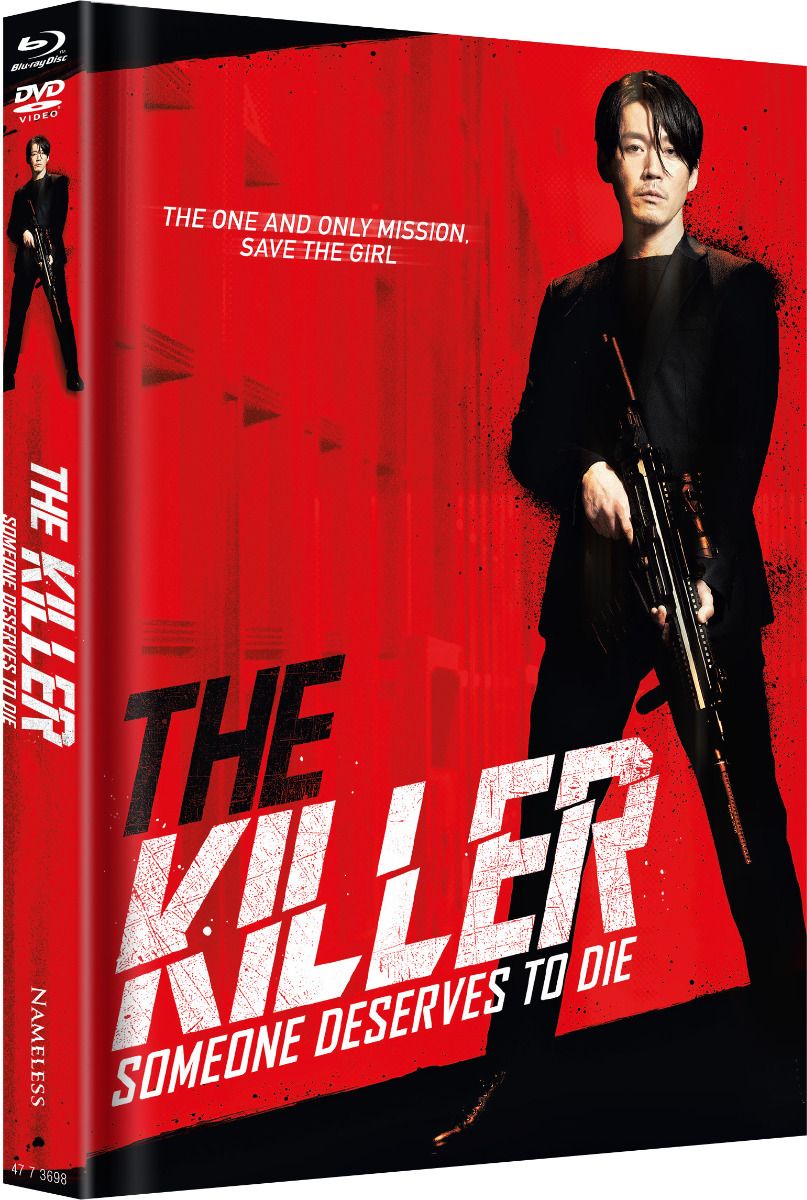 The Killer - Someone Deserves to Die - Cover A - Mediabook (Blu-Ray+DVD) - Limited 444 Edition