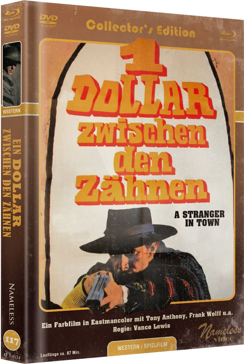Ein Dollar zwischen den Zähnen - Cover C - Mediabook (Blu-Ray+DVD) - Limited 333 Edition
