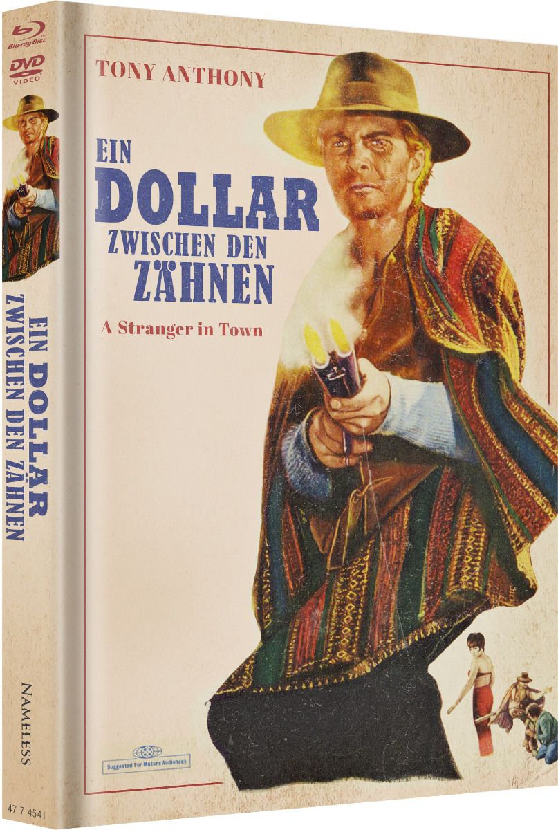 Ein Dollar zwischen den Zähnen - Cover B - Mediabook (Blu-Ray+DVD) - Limited 333 Edition
