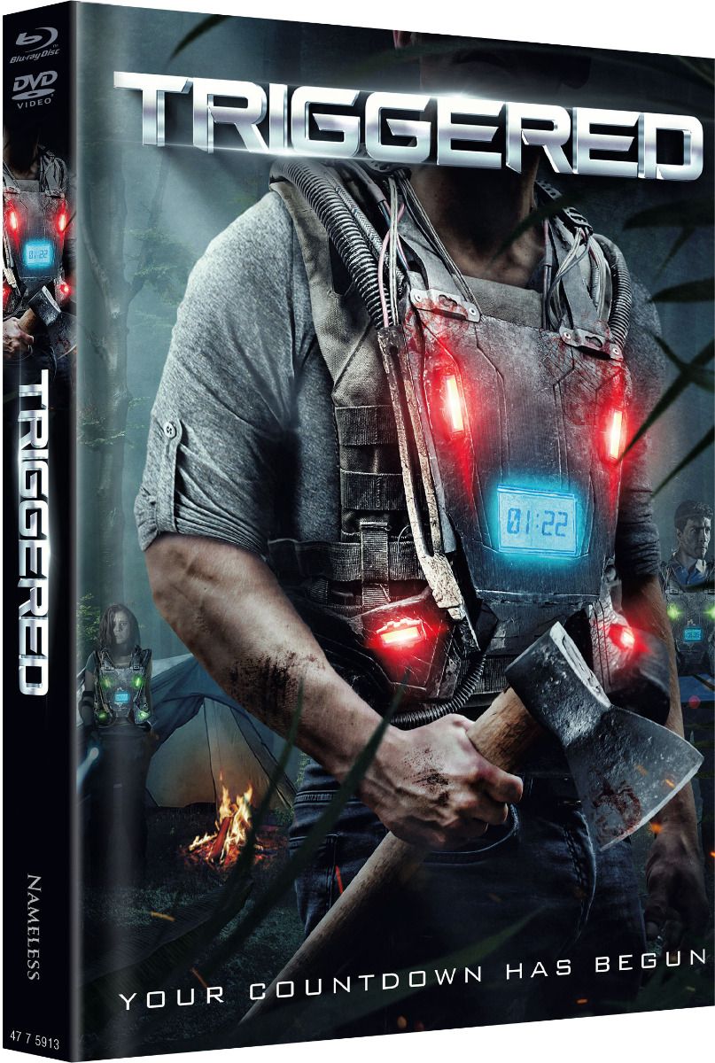 Triggered - Cover A - Mediabook (Blu-Ray+DVD) - Limited 333 Edition