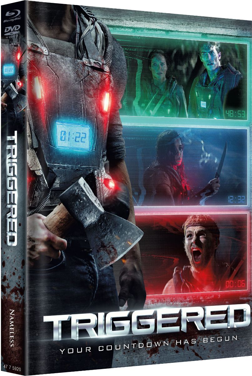 Triggered - Cover B - Mediabook (Blu-Ray+DVD) - Limited 333 Edition