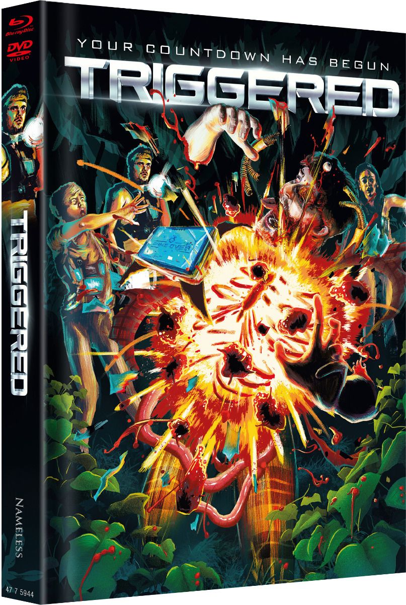 Triggered - Cover D - Mediabook (Blu-Ray+DVD) - Limited 333 Edition
