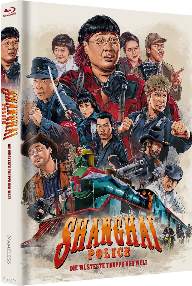 Shanghai Police - Cover B - Mediabook (Blu-Ray) (3Discs) - Limited 444 Edition