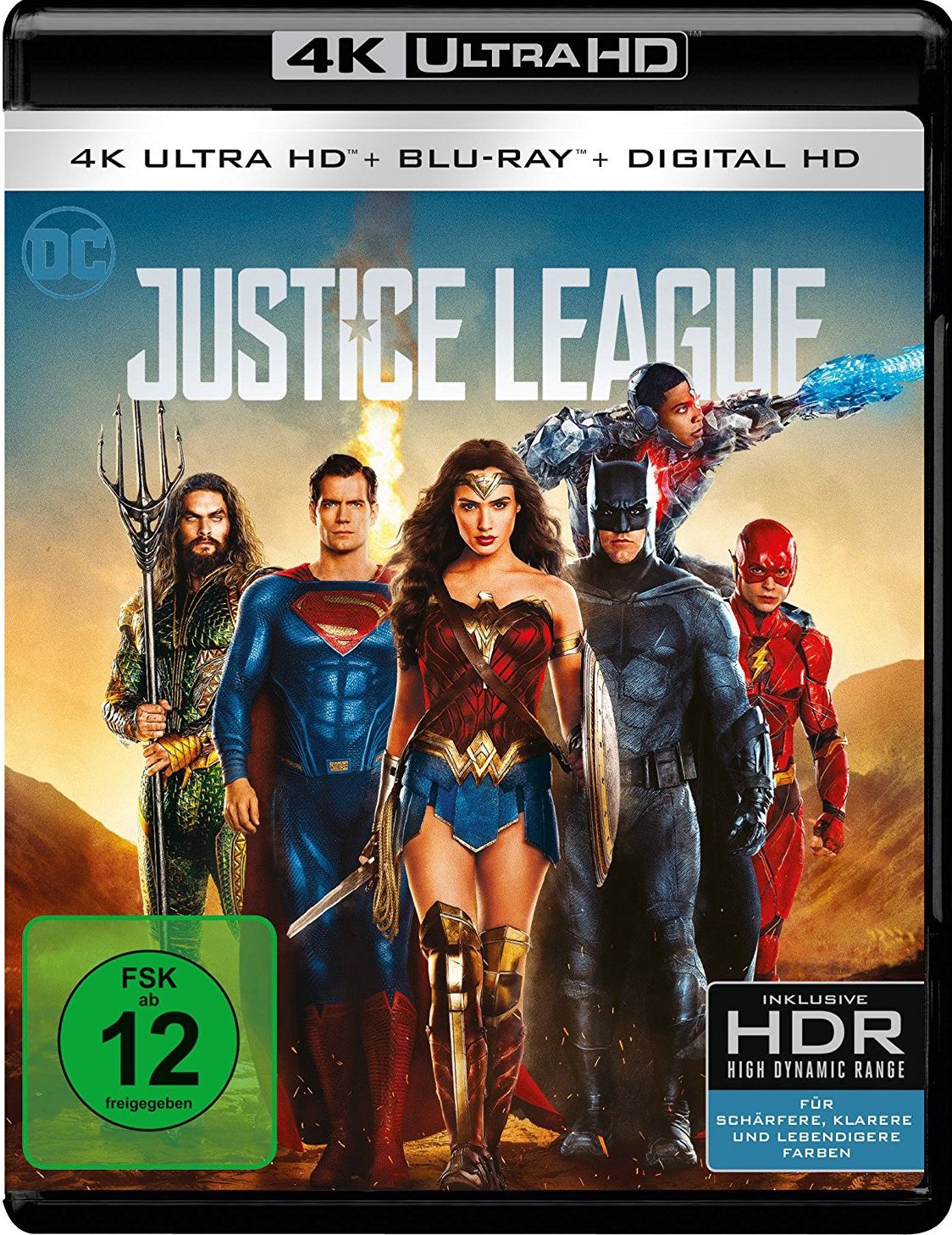 Justice League (2 Discs) (UHD BLURAY + BLURAY)