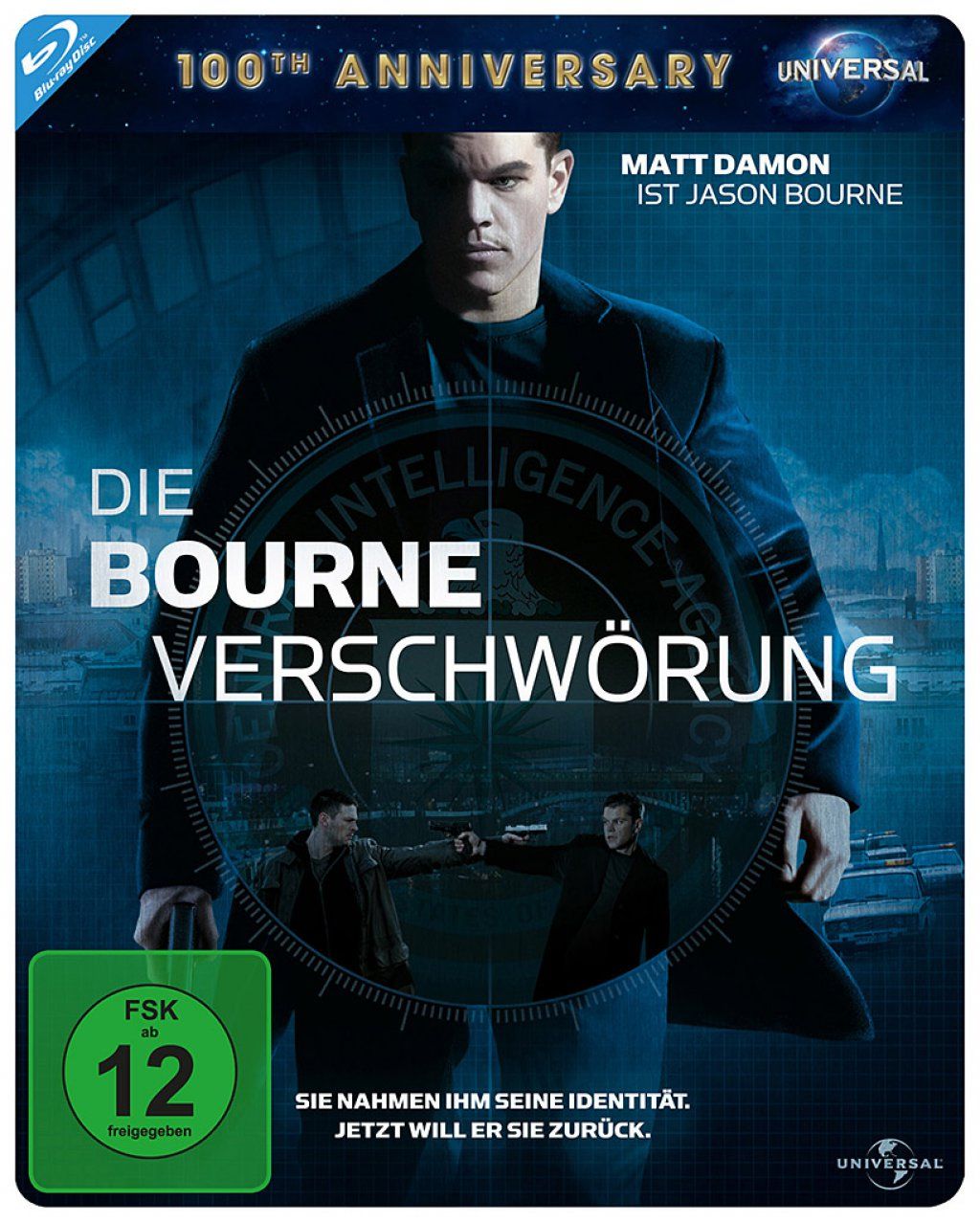 Bourne Verschwörung, Die (Lim. Steelbook) (BLURAY)