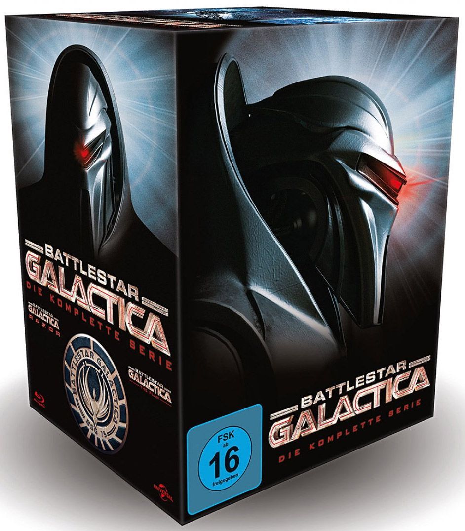 Battlestar Galactica - Die komplette Serie (22 Discs) (BLURAY)