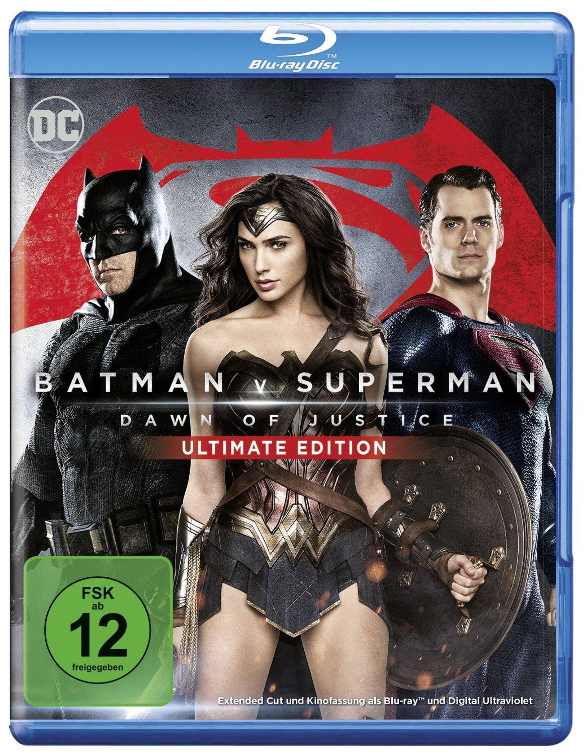 Batman v Superman: Dawn of Justice (Kinofassung & Extended Cut) (2 Discs) (BLURAY)