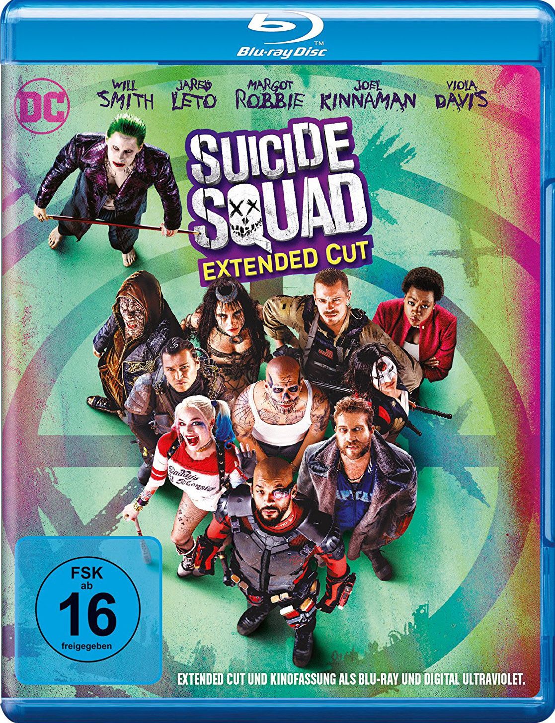 Suicide Squad (Kinofassung & Extended Cut) (BLURAY)