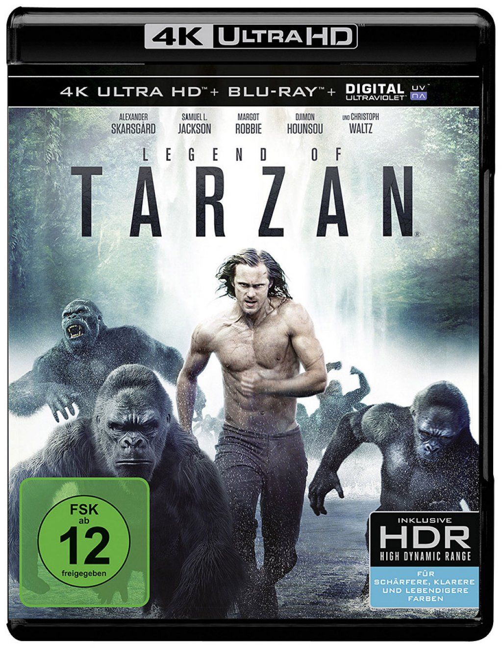Legend of Tarzan (2 Discs) (UHD BLURAY + BLURAY)