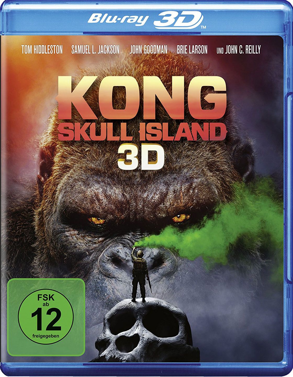 Kong: Skull Island 3D (BLURAY 3D)