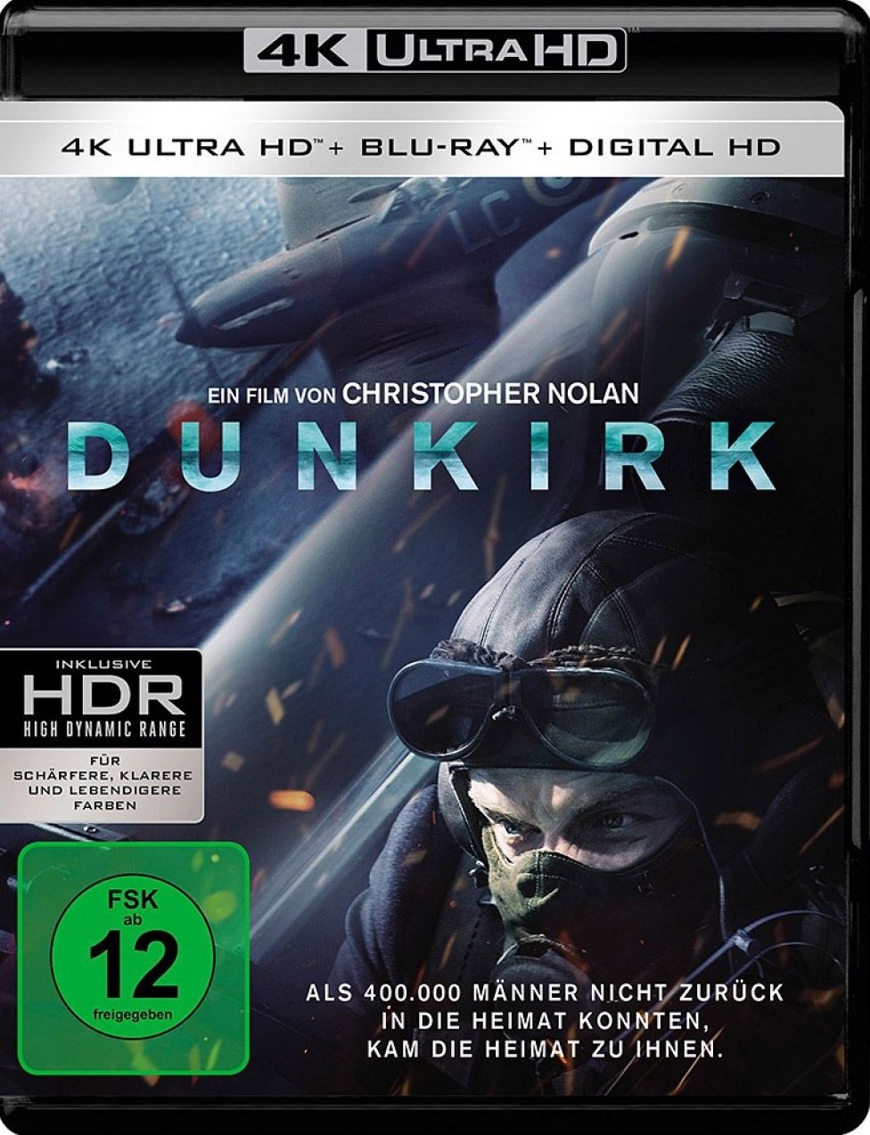 Dunkirk (2017) (3 Discs) (UHD BLURAY + 2 BLURAY)