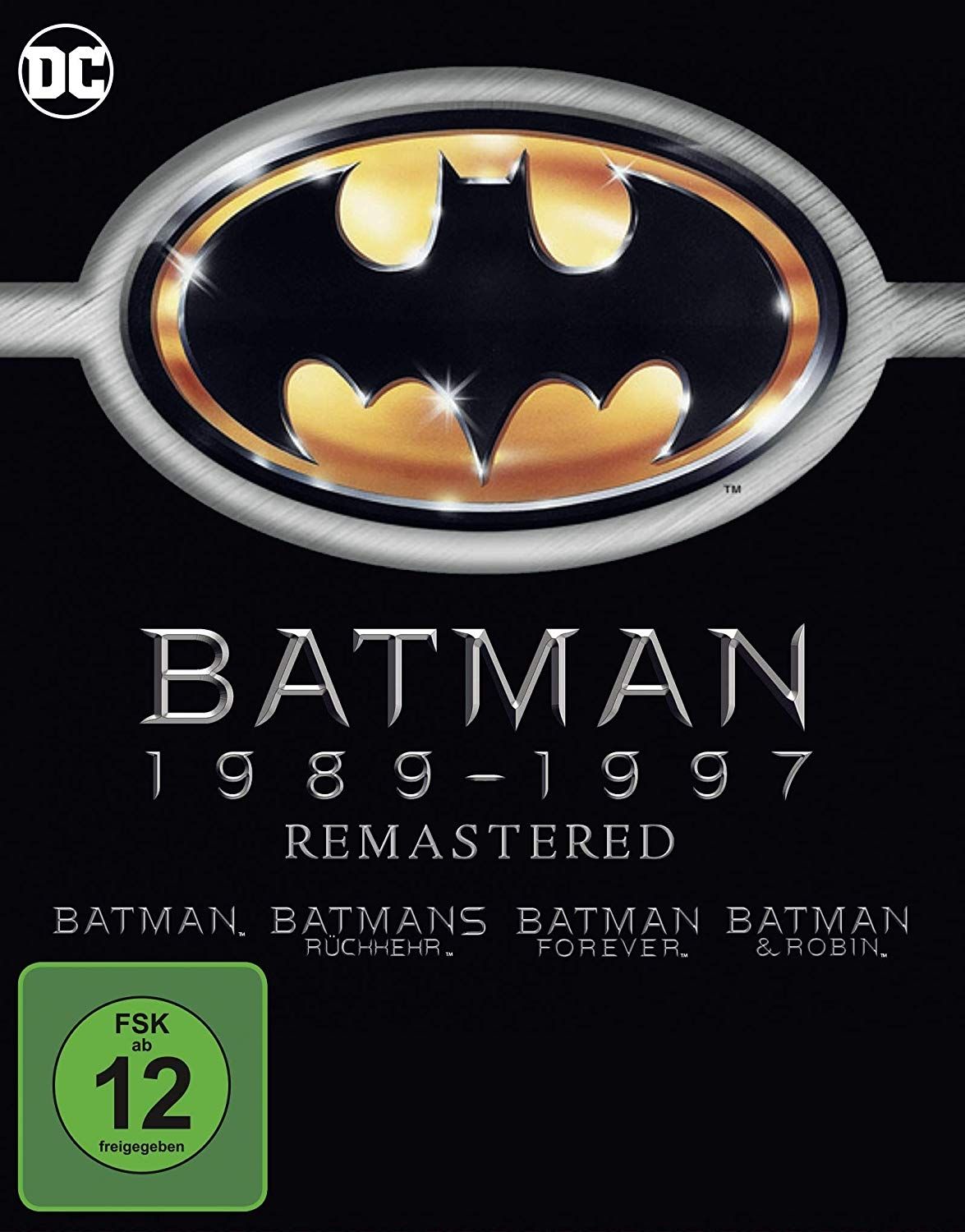 Batman 1989-1997 (4K Remastered) (4 Discs) (BLURAY)