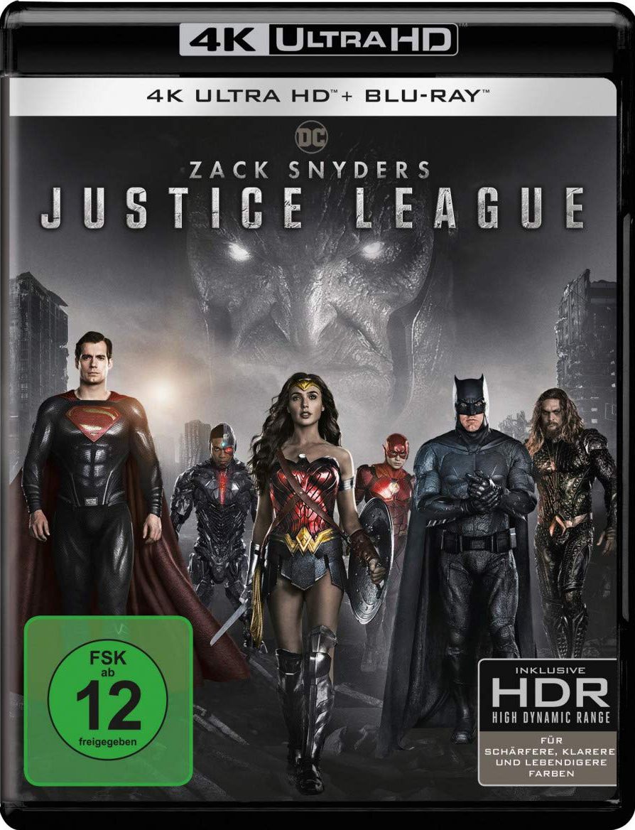 Zack Snyder's Justice League (4 Discs) (UHD BLURAY + BLURAY)