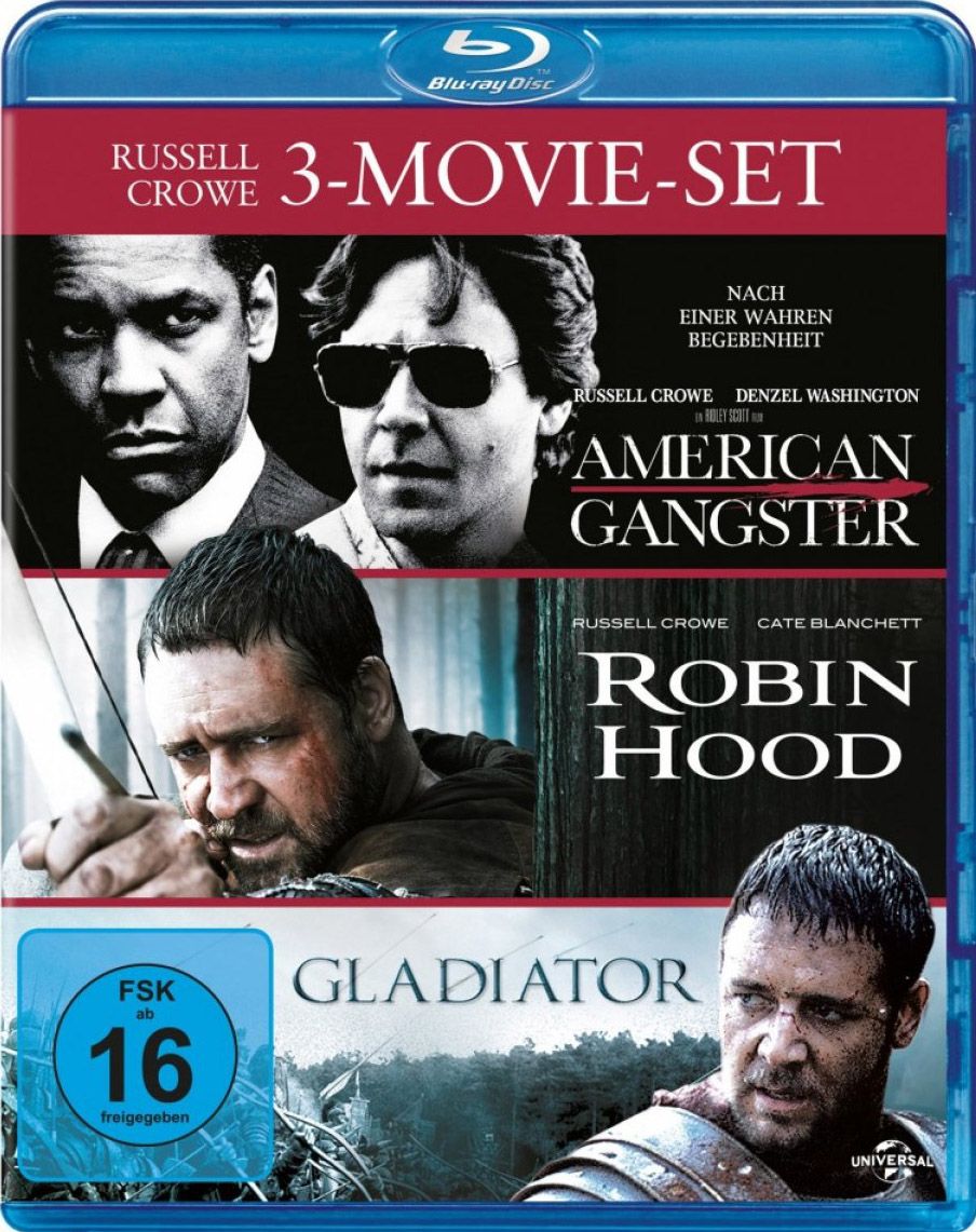 Russell Crowe Collection (3 Discs) (BLURAY)