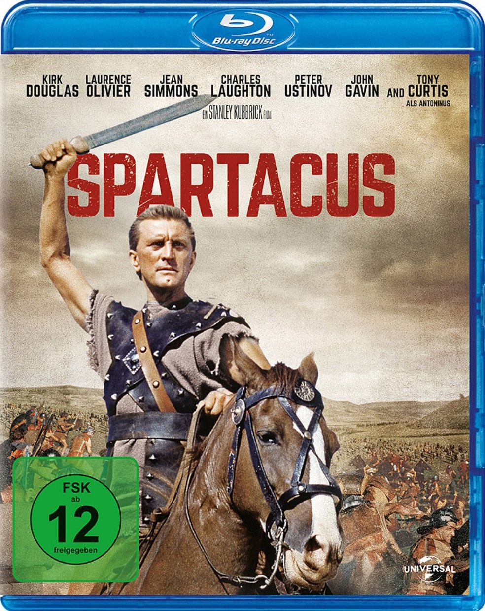 Spartacus (55th Anniversary Edition) (BLURAY)