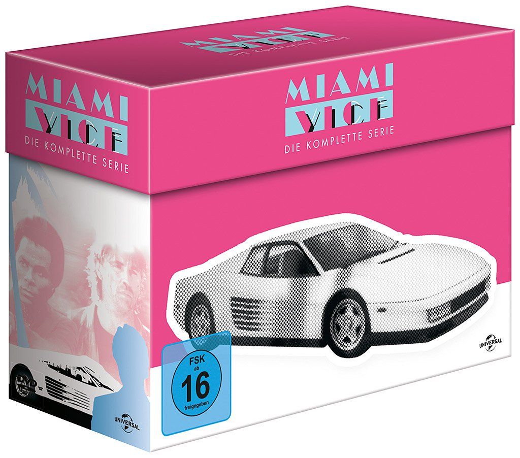 Miami Vice - Die komplette Serie (Neuauflage) (30 Discs)