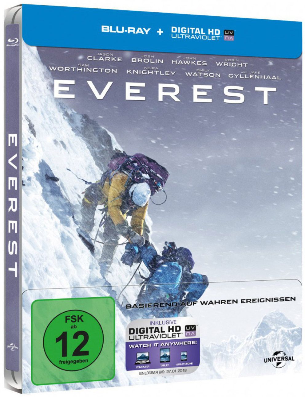 Everest (Lim. Steelbook) (BLURAY)