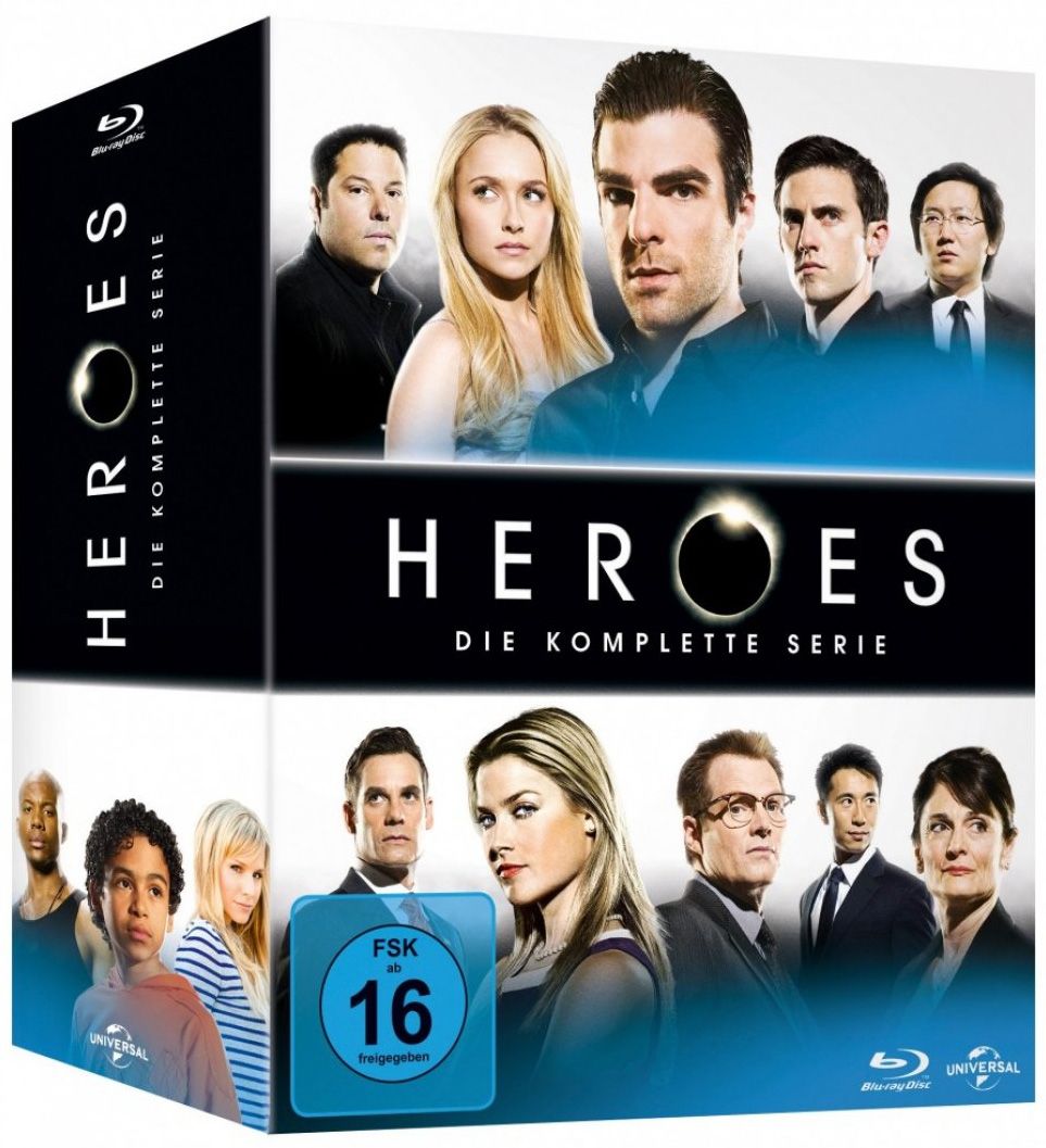 Heroes - Die komplette Serie (17 Discs) (BLURAY)