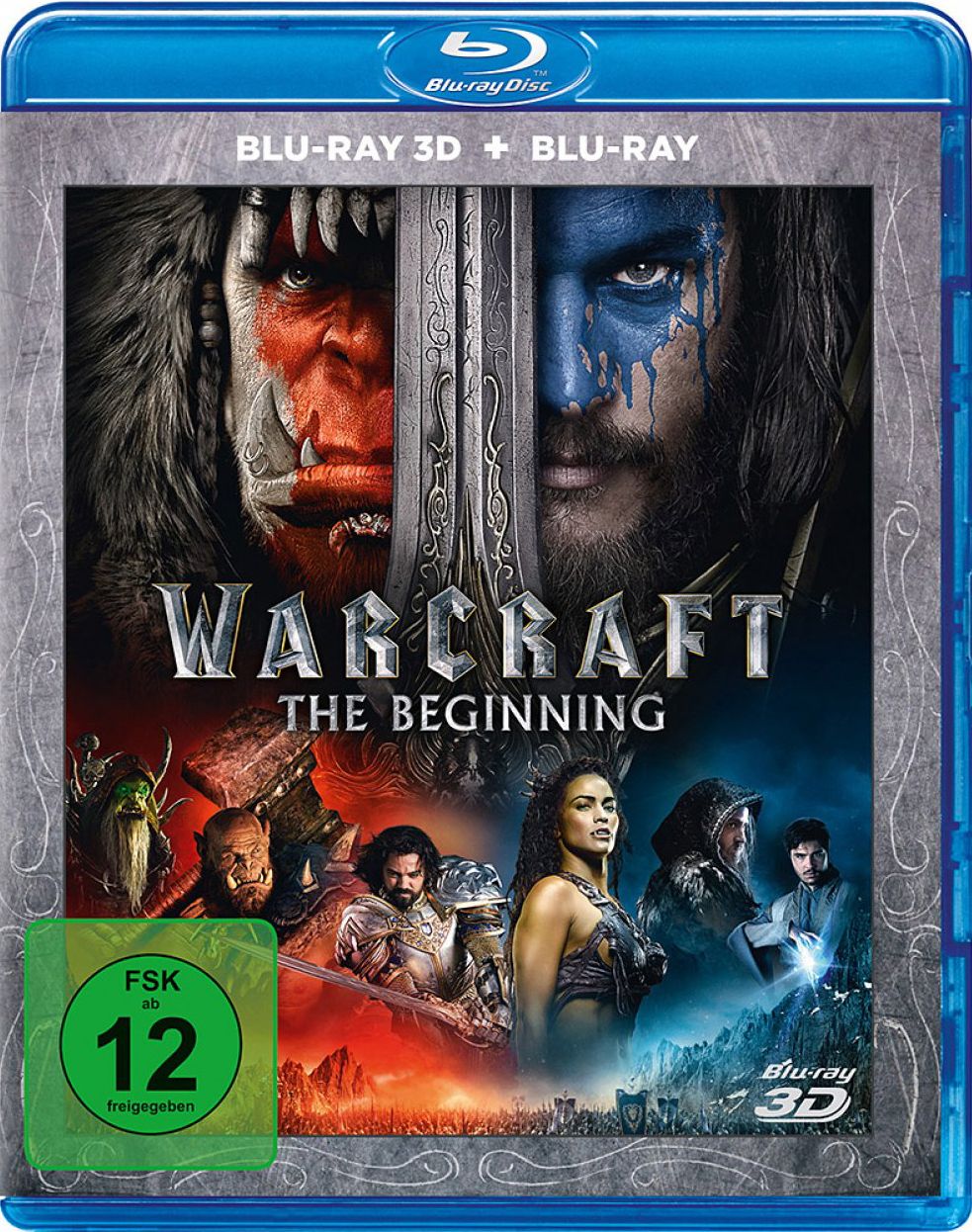 Warcraft - The Beginning 3D (2 Discs) (BLURAY + BLURAY 3D)
