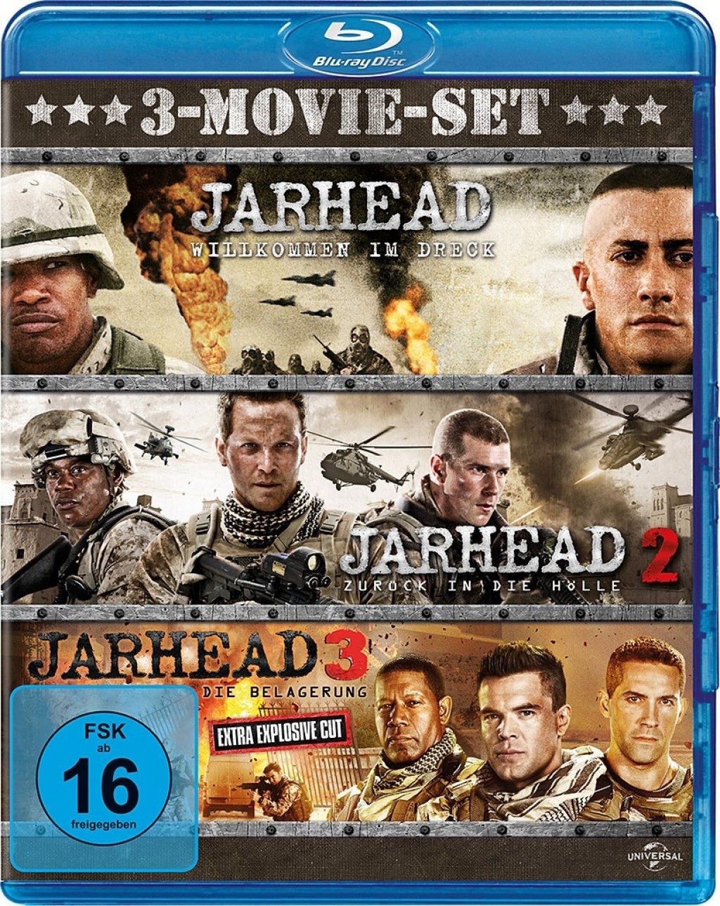 Jarhead 1-3 Collection (3 Discs) (BLURAY)