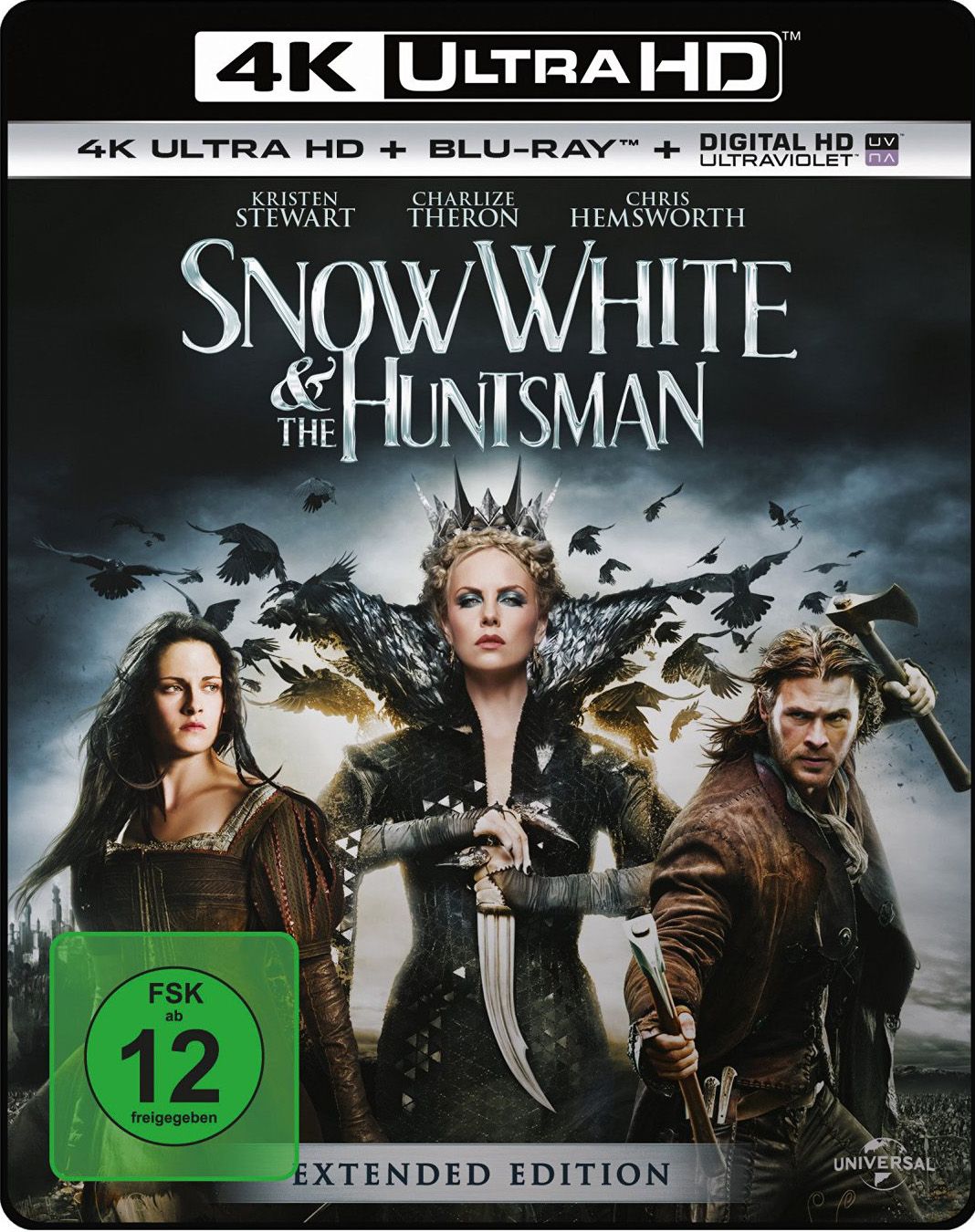 Snow White & the Huntsman (Extended Edition) (2 Discs) (UHD BLURAY + BLURAY)